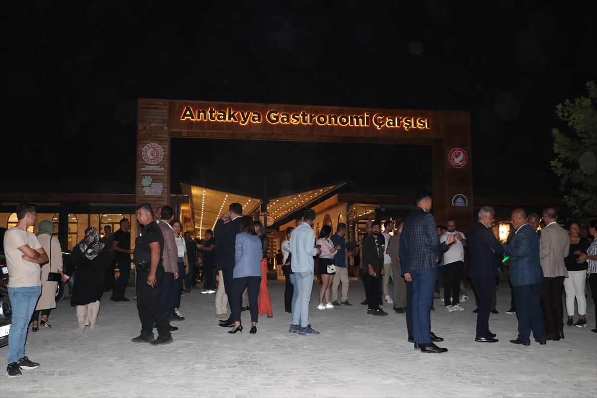 Hatay'da Antakya Gastronomi Çarşısı Hizmete Girdi (1)