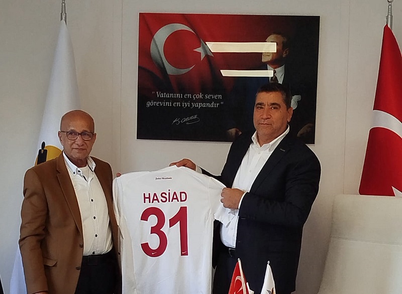 Hatayspor Yönetiminden Hasi̇ad Ziyaret (1)