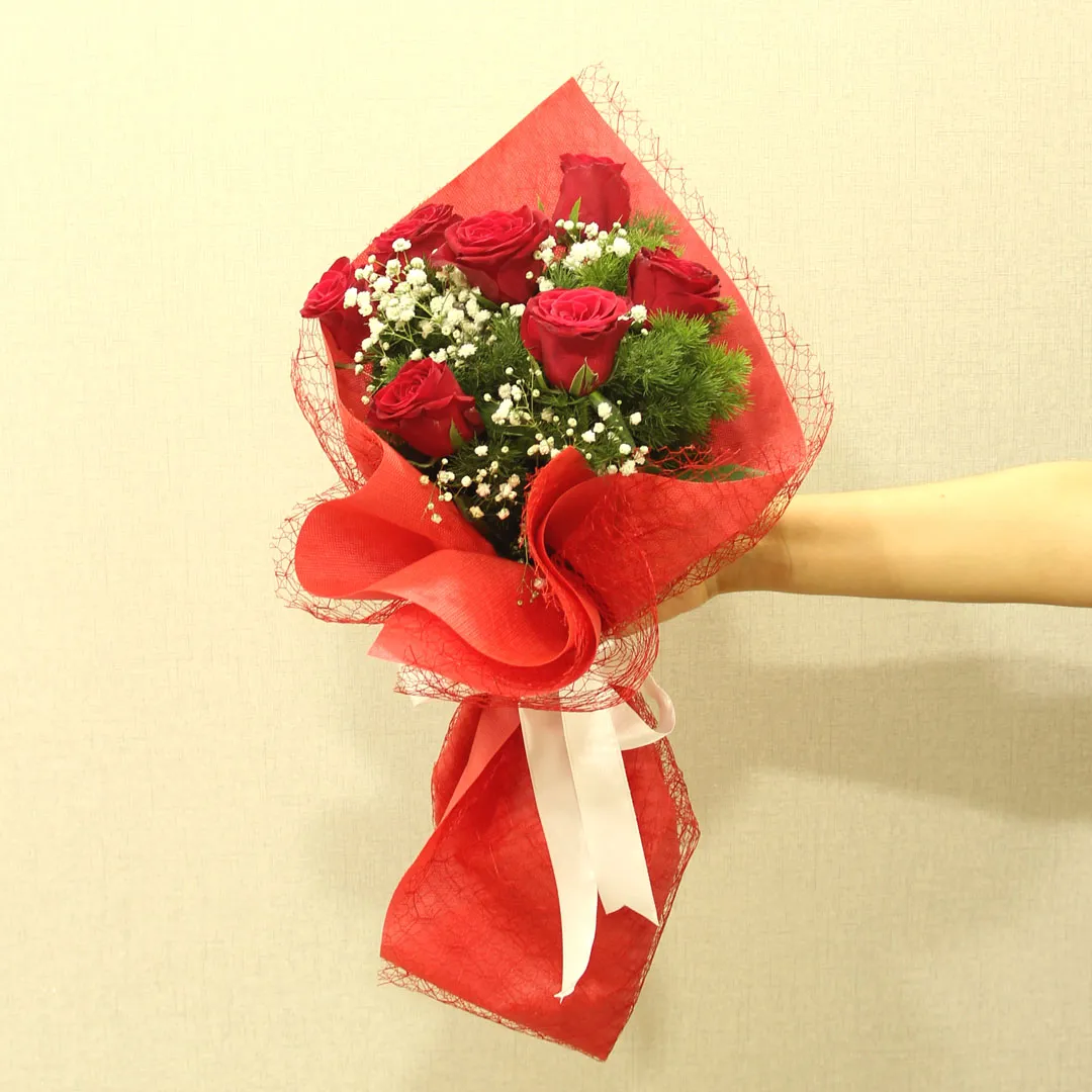 7 Kirmizi Gul Buketi
