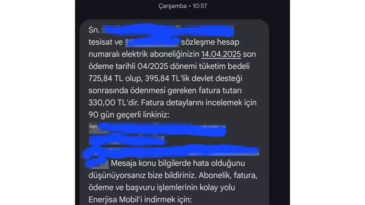 Elektrik Faturalarında Devlet Desteği Faturalara Yansıdı