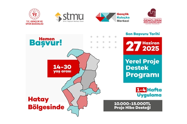Hatay Yerel Destek Programi Basvurularinizi Bekliyor