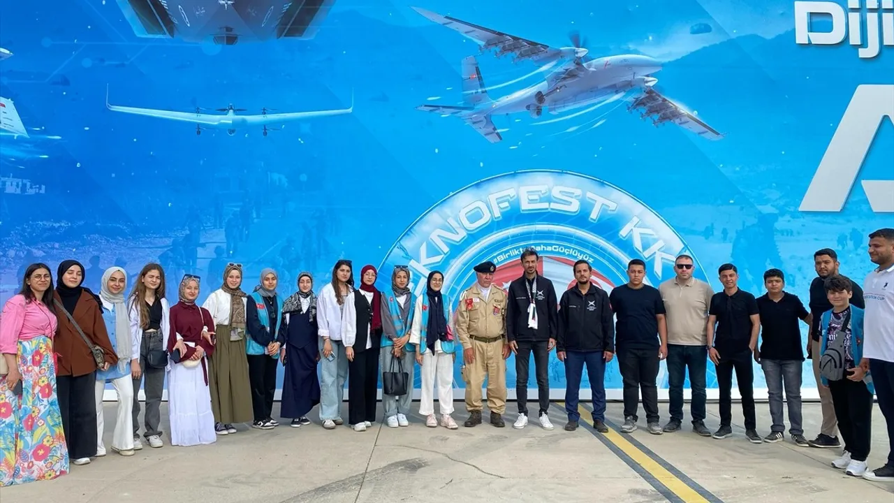 Hatayli Depremzede Ogrenciler Teknofest Kktc Ye Katildi