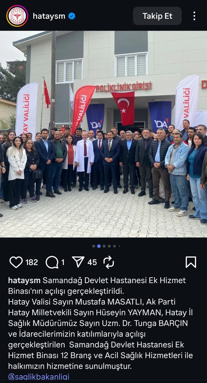 Samandağ Hastane Ekhizmet (2)