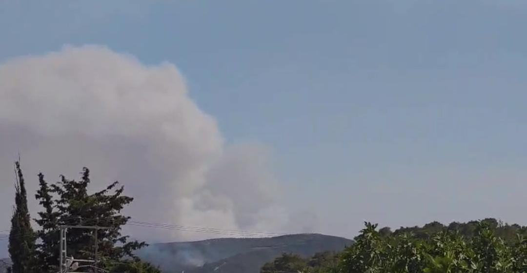 Suriye Sınırı Yangın1