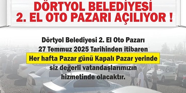 Dortyol Ikinci El Oto Pazari