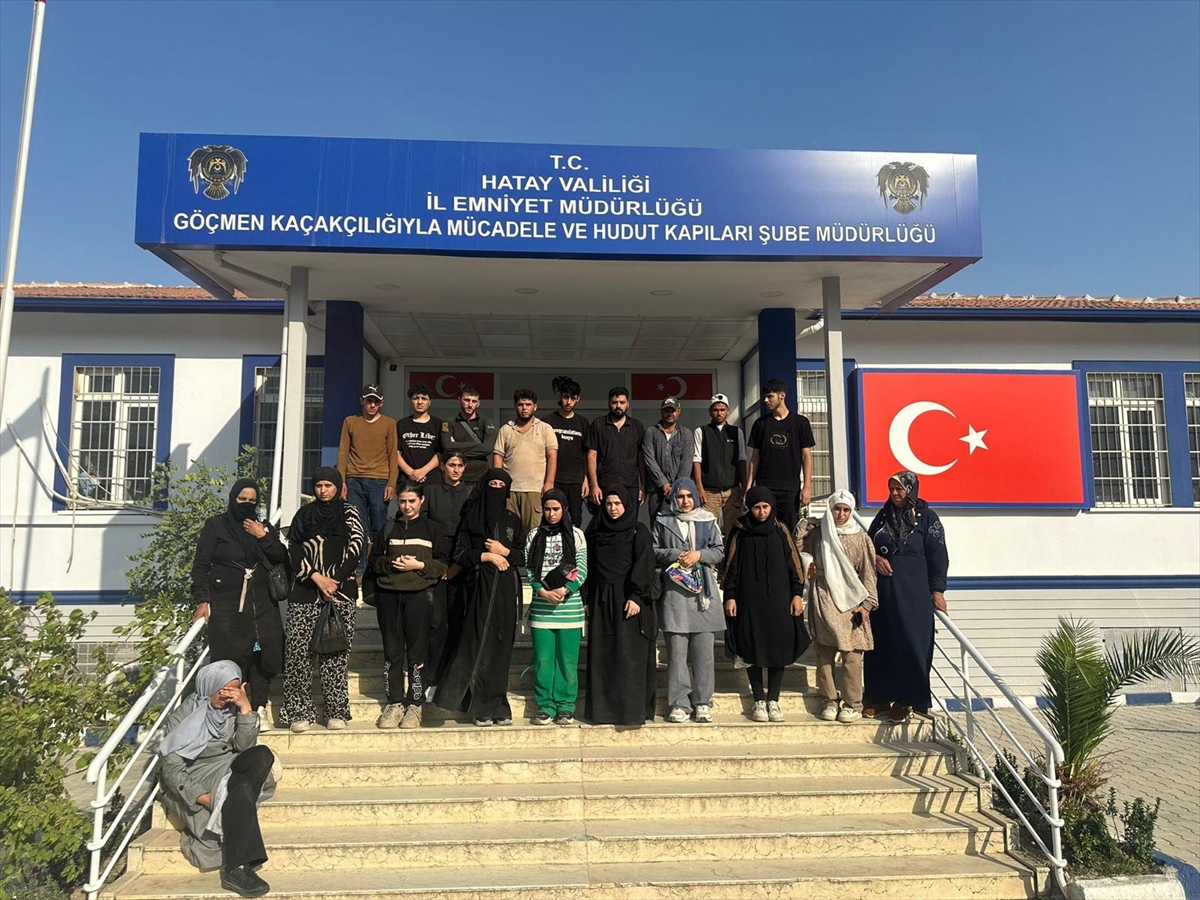 Hatay Duzensiz Gocmen Operasyonu (1)