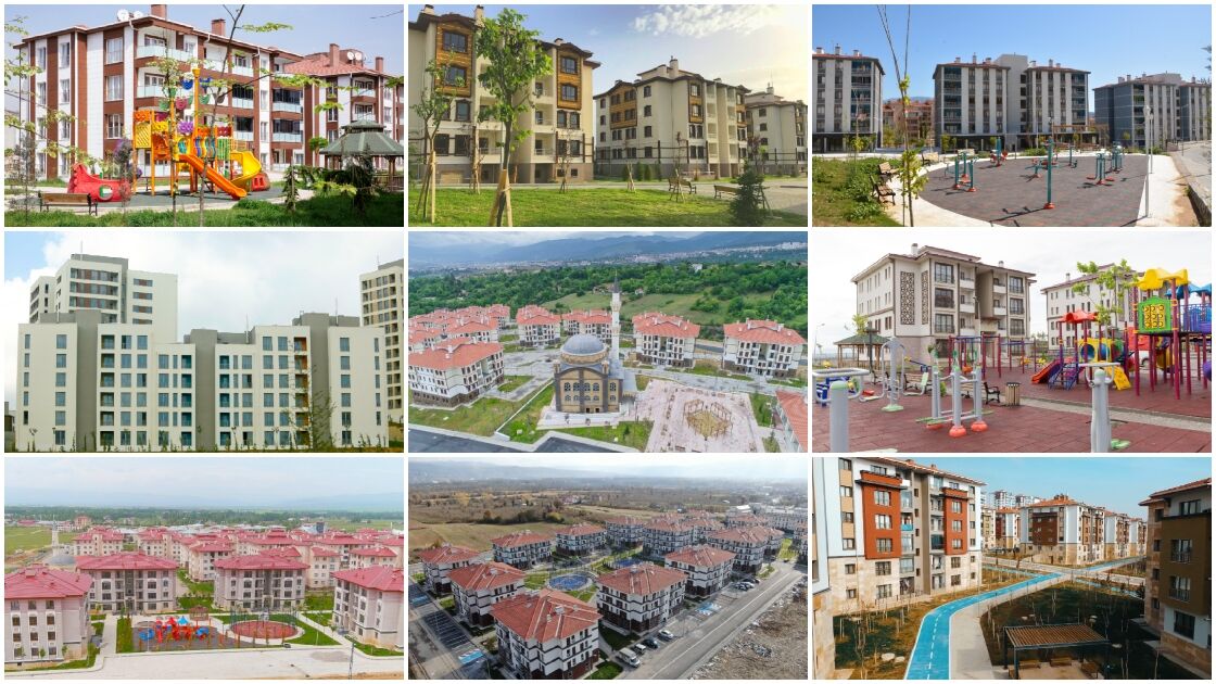 500 Bin Sosyal Konut Projesi Ile 81 Ilde Afet Riskine Karşı Güvenli Ve Uygun Maliyetli Evler Inşa Edilecek