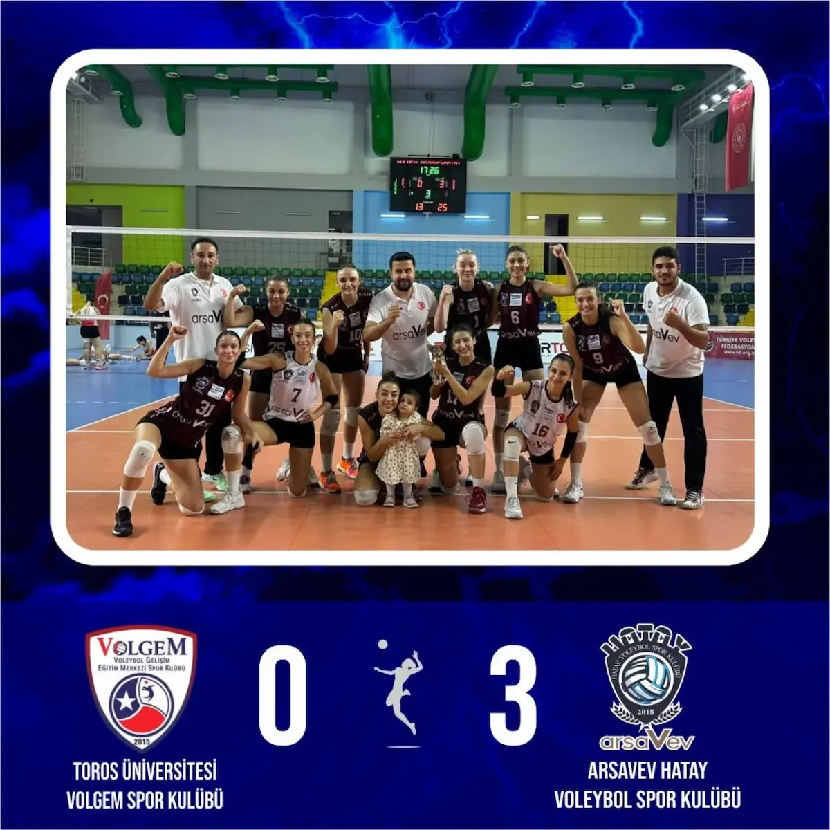 Hatay Voleybol 5’Te 5 Yaptı (2)