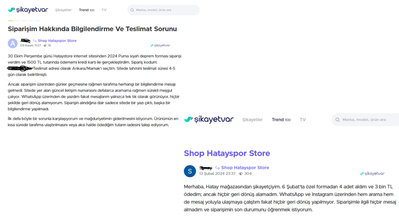 Taraftar Hatayspor Yorum