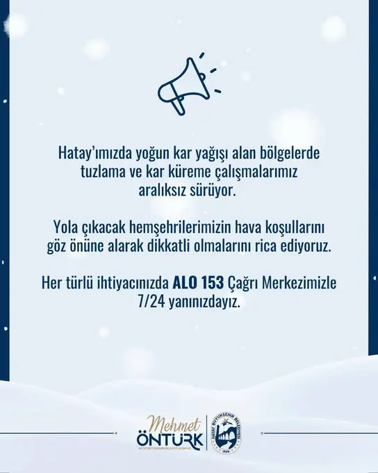 Hatay Kar Yağışı (2)