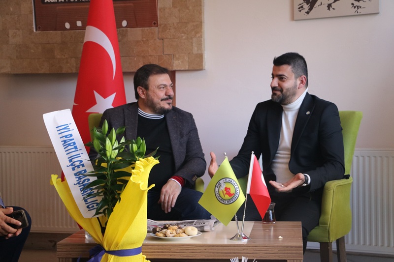 İyi̇ Parti’den Hatay Gazeteciler Cemiyeti’ne Ziyaret (1)