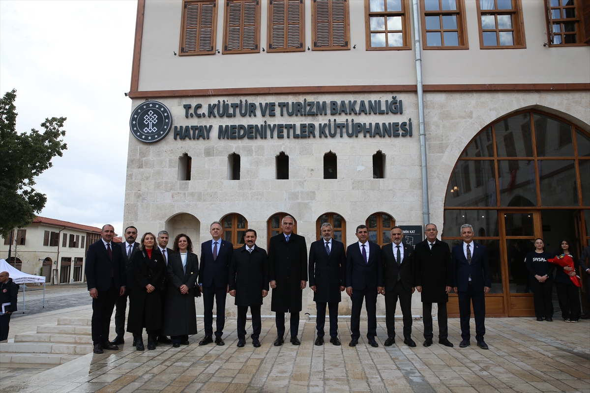 Kültür Ve Turizm Bakanı Mehmet Nuri Ersoy, Hatay'da Ziyaretlerde Bulundu