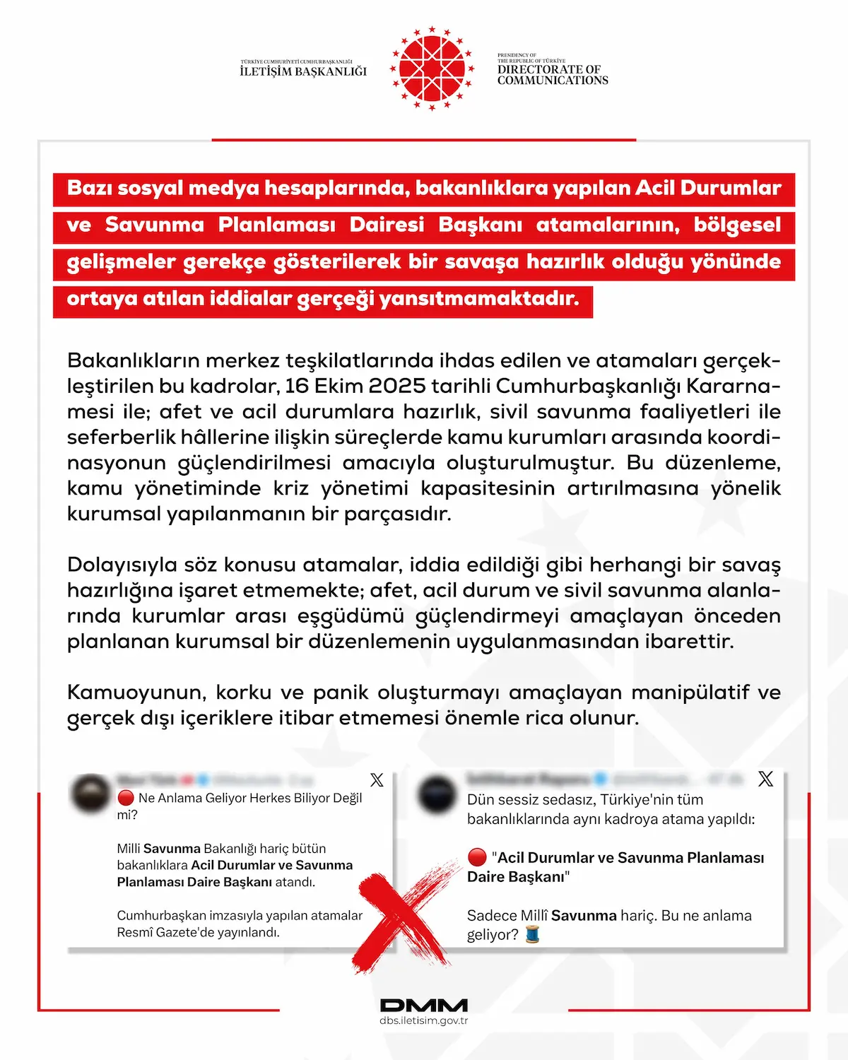 Bakanlık Cumhurbaşkanlığı (1)