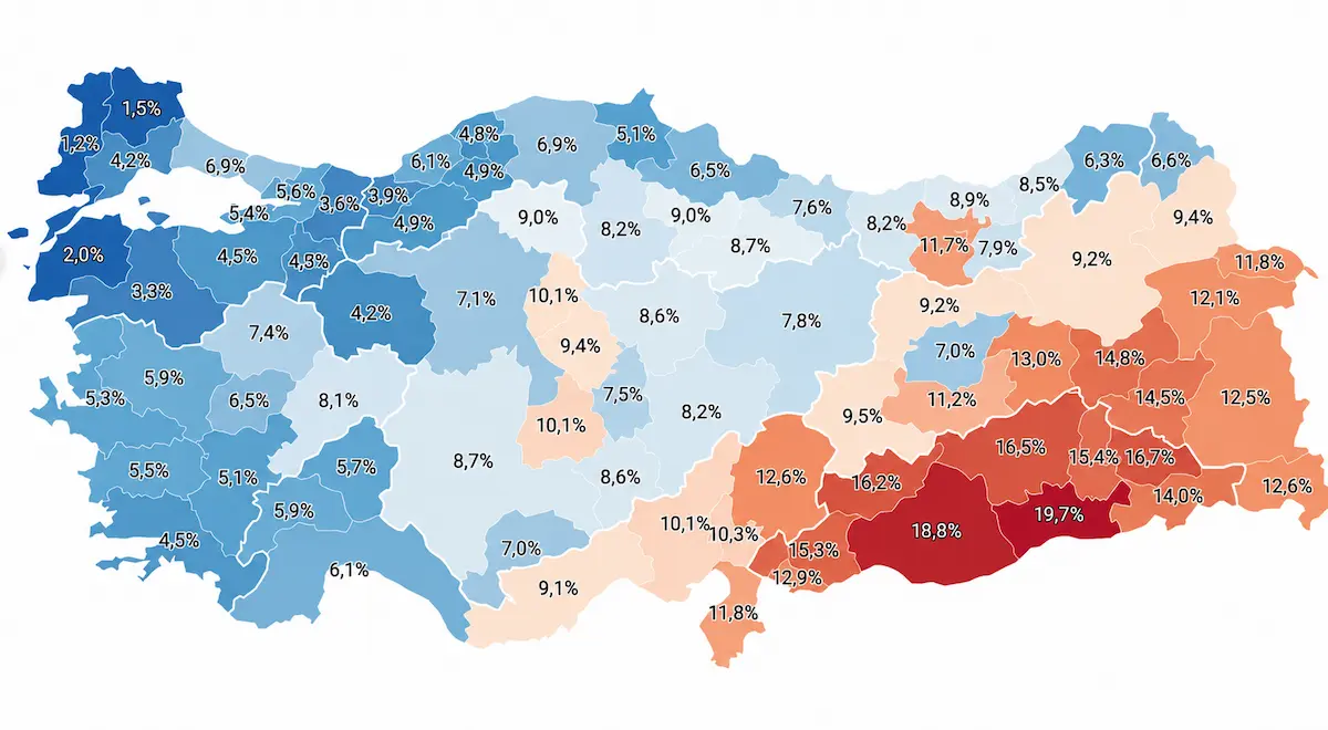 Akraba Evliliği Haritası