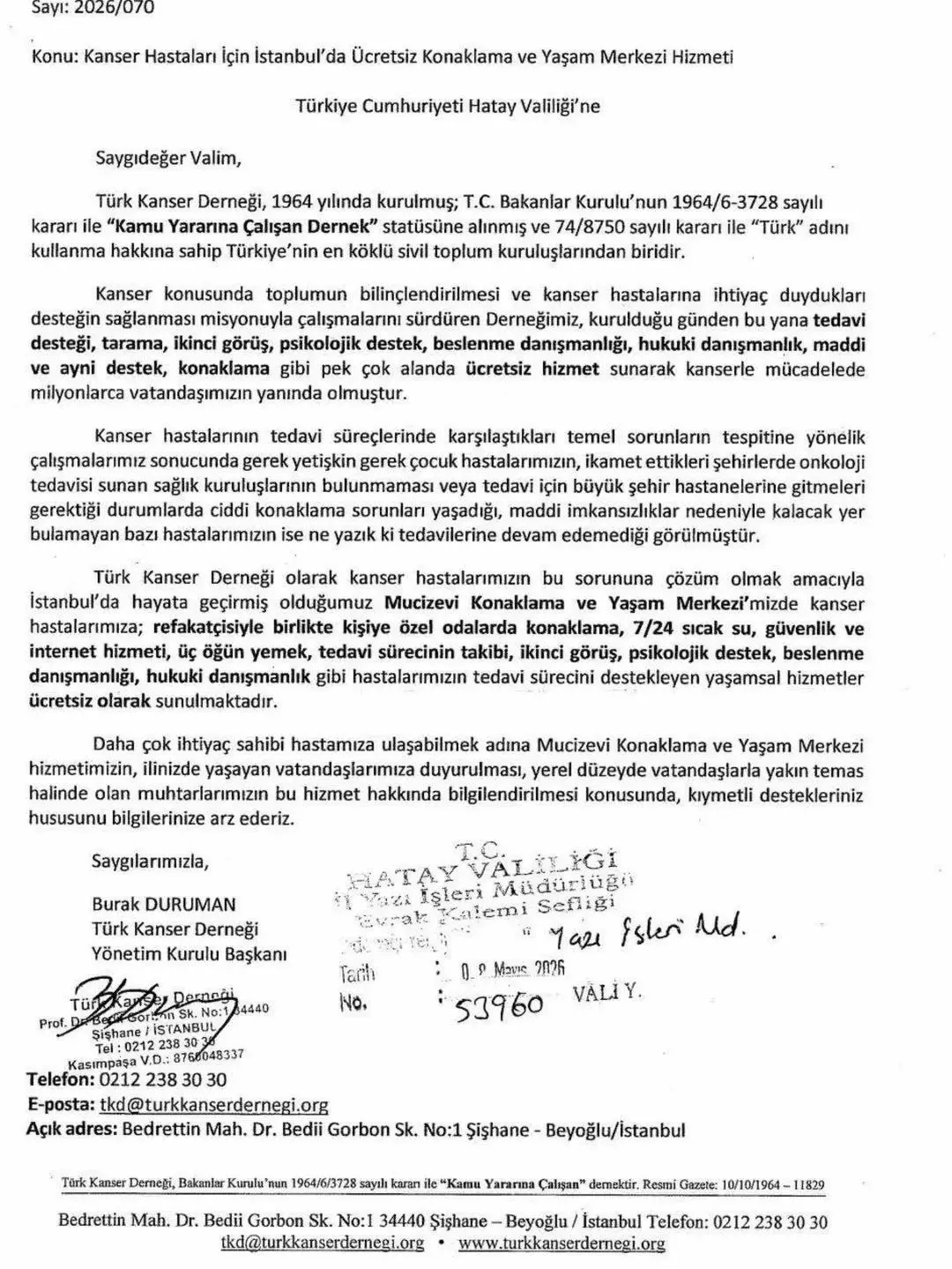 Hatay Kanser Hastaları (2)