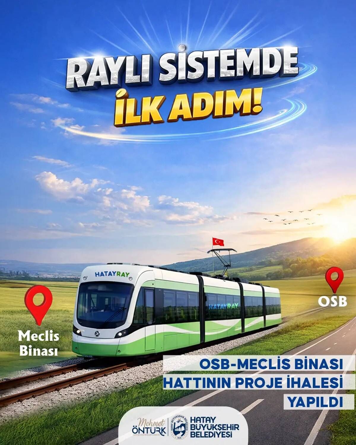 Hatay Tramvayi Hatayray Istasyonla