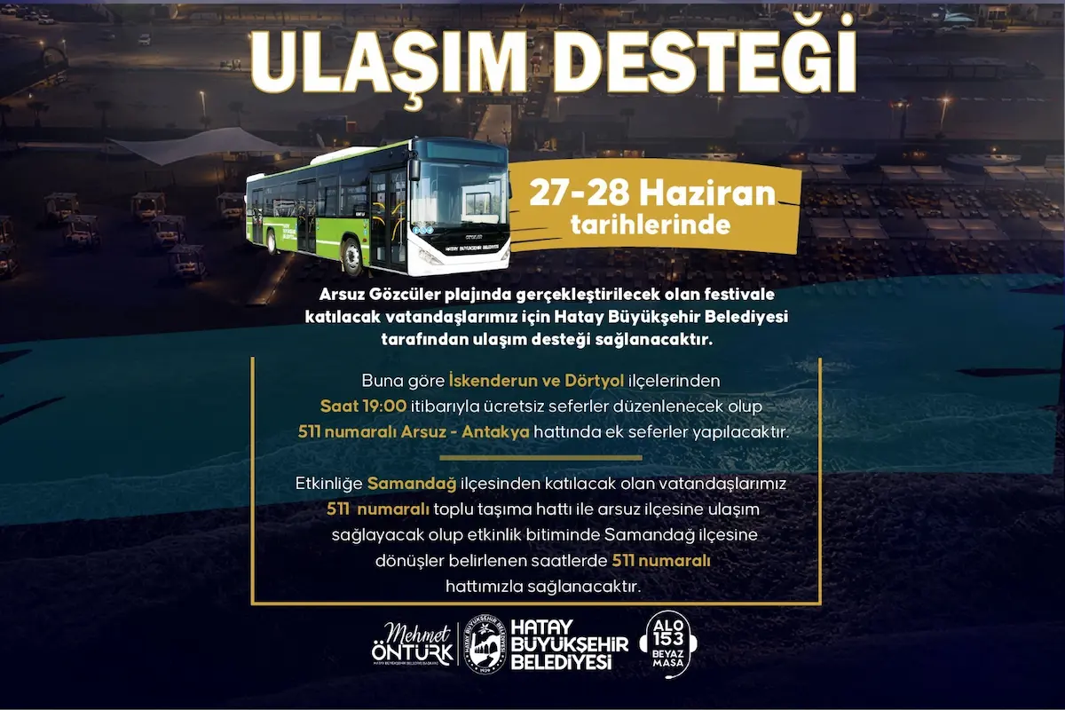 Arsuz Fest Ulaşım (2)