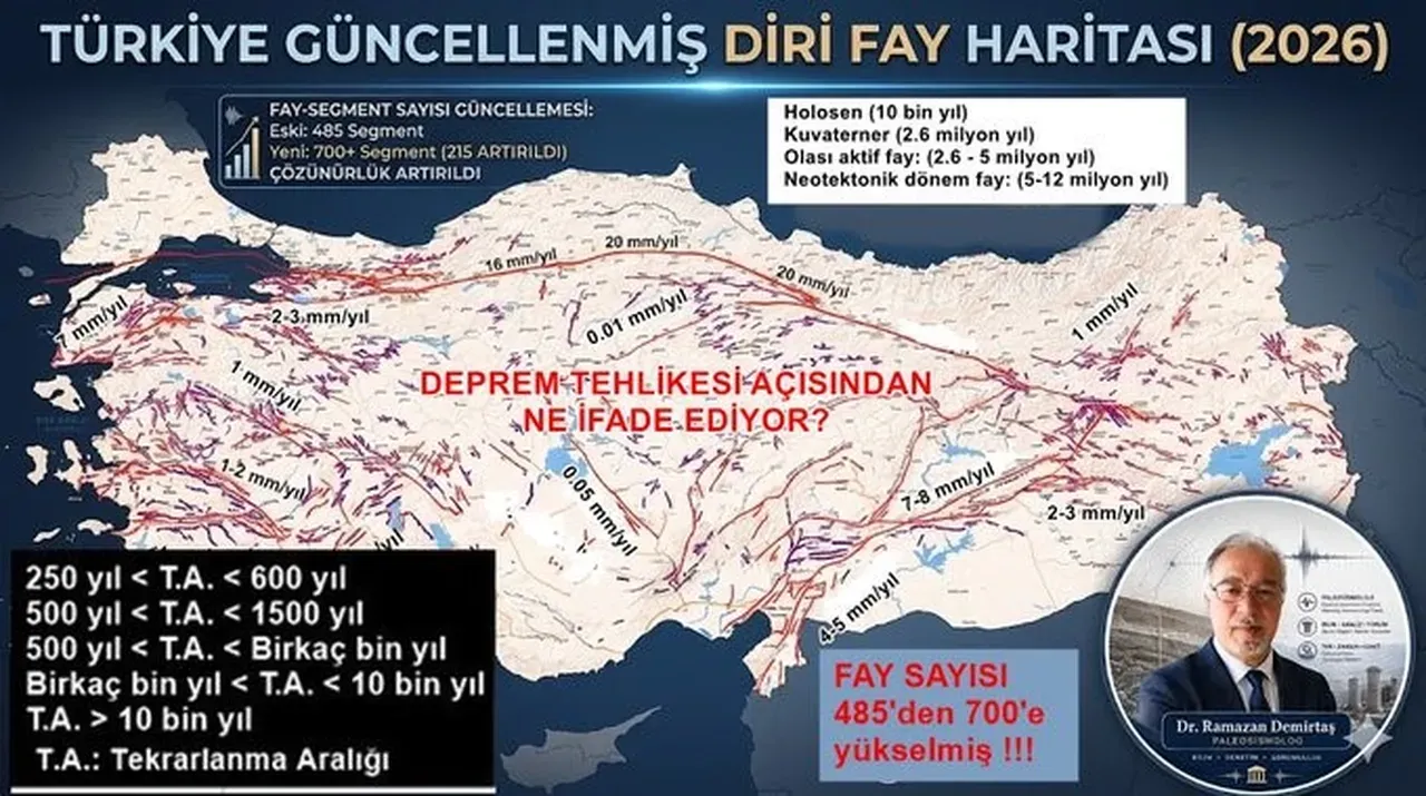 Buyuk Deprem Potansiyeli Var Sismik Bosluk Olan 10 Yeri Tek Tek Siraladi