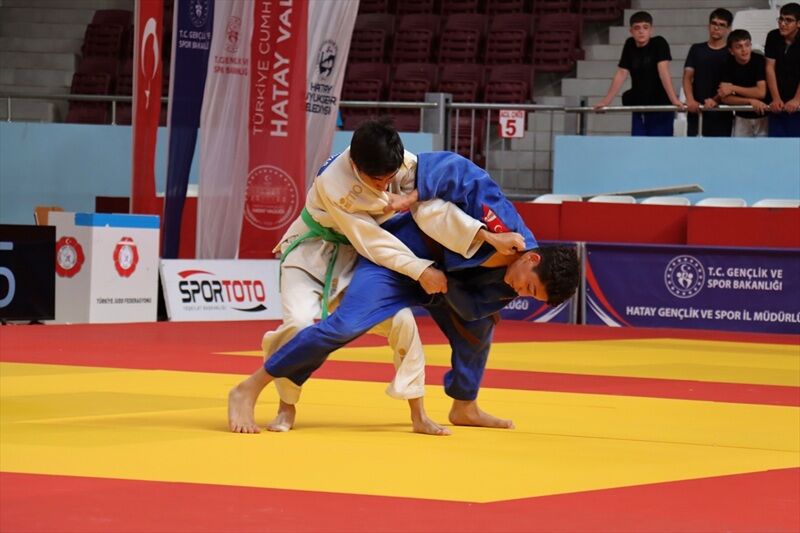 Hatay'da Dev Judo Heyecanı 917 Sporcu Minderde (2)