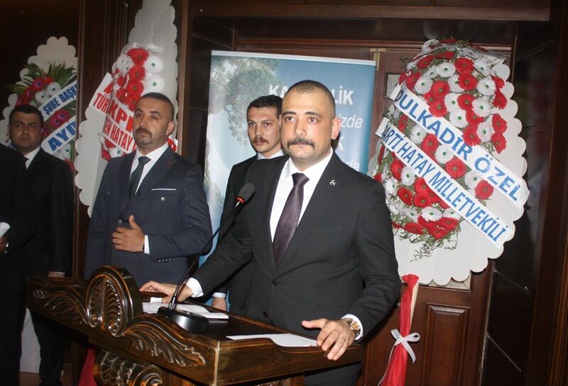 Antakya'da Mhp Kongresinde Kadir Ertuğrul Güven Tazeledi (1)