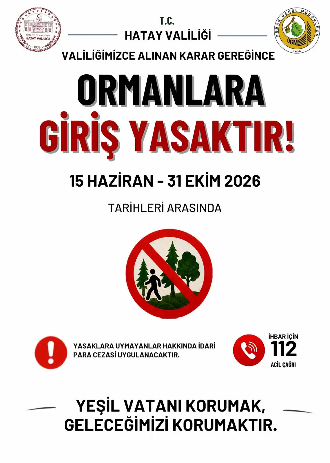 Orman Yasağı Hatay
