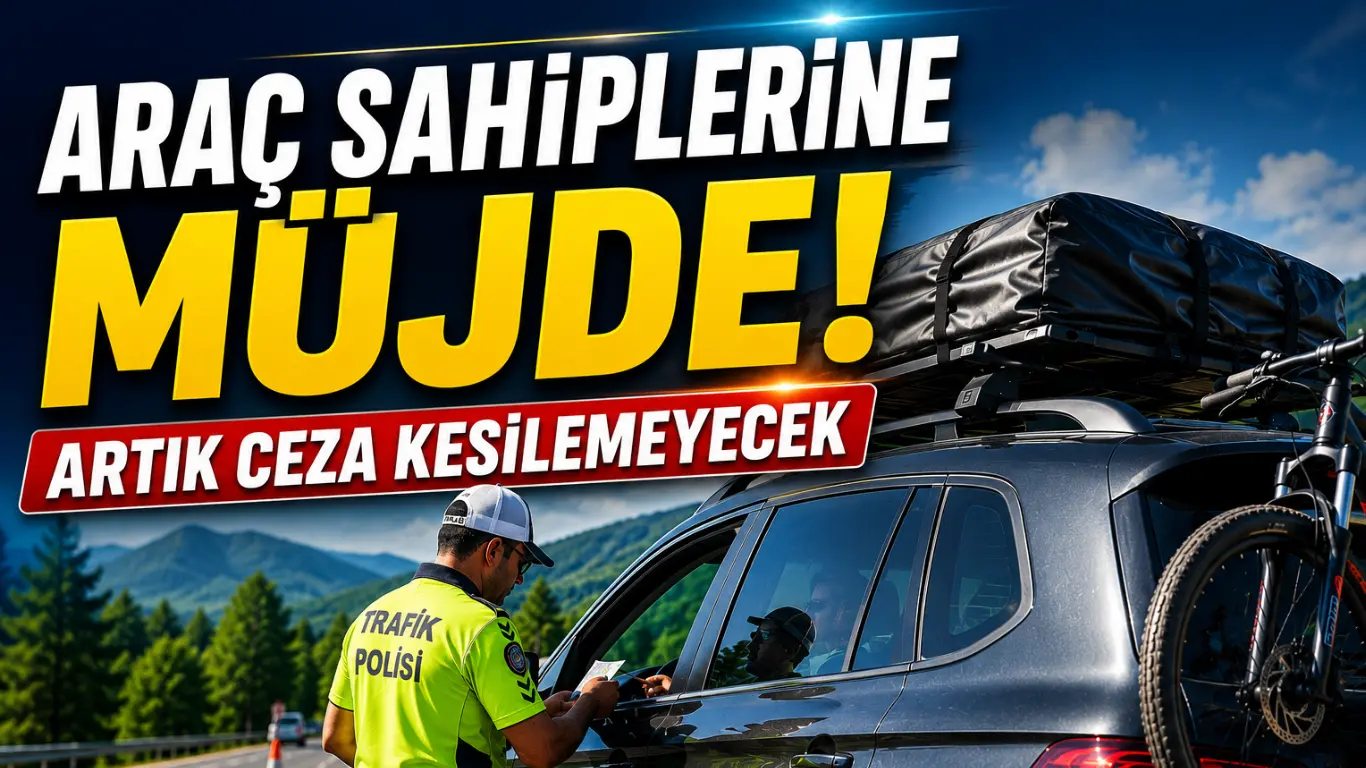 Araç Sahiplerine Müjde! Artık Ceza Kesilemeyecek
