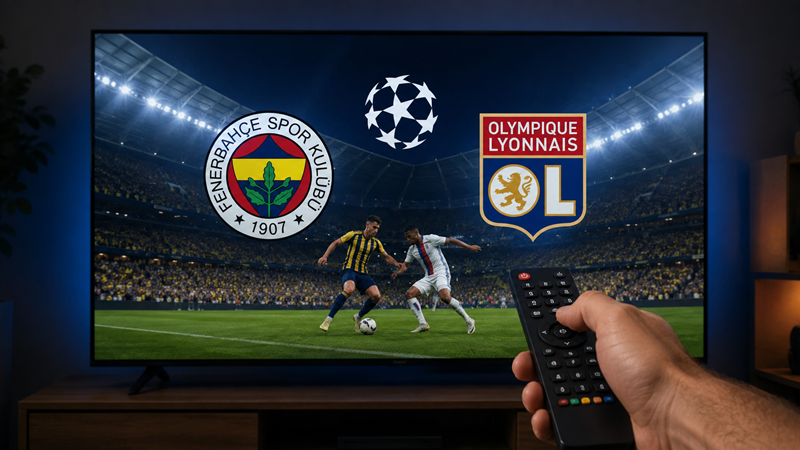 Fenerbahçe-Lyon Maçı Bu Akşam Şifresiz Yayınlanacak: İşte O Kanal!