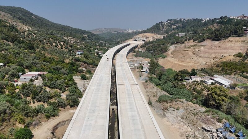 İskenderun Antakya Arası 10 Dakikaya Düşecek Amanos Tünellerinde Son Durum (1)