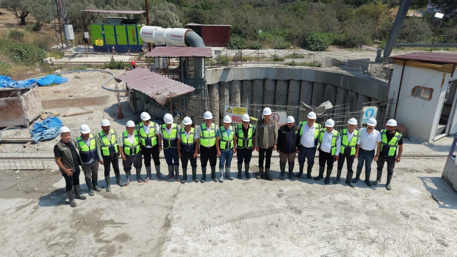 Samandağlı Muhtarlar, HBB’nin Çalışmalarını Yerinde İnceledi