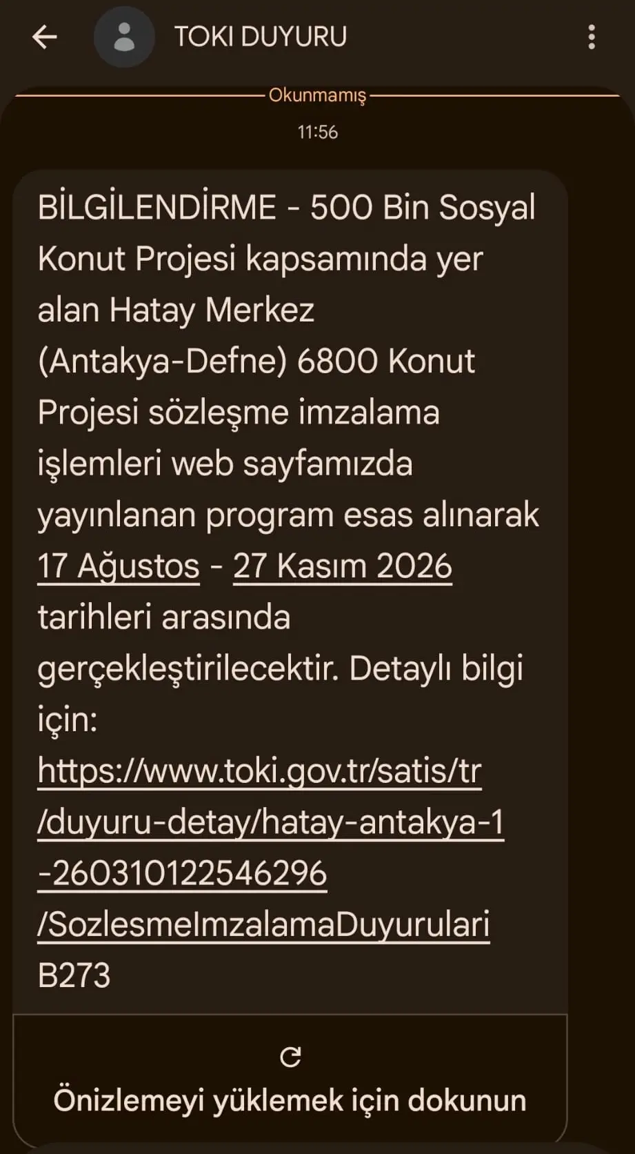 Toki Sosyal Konut Duyurusu (1)