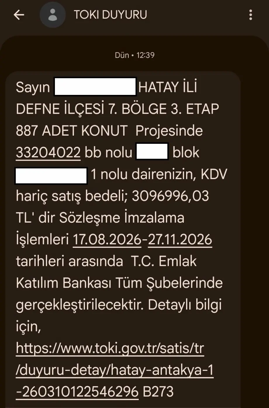 Toki Sosyal Konut Duyurusu (2)