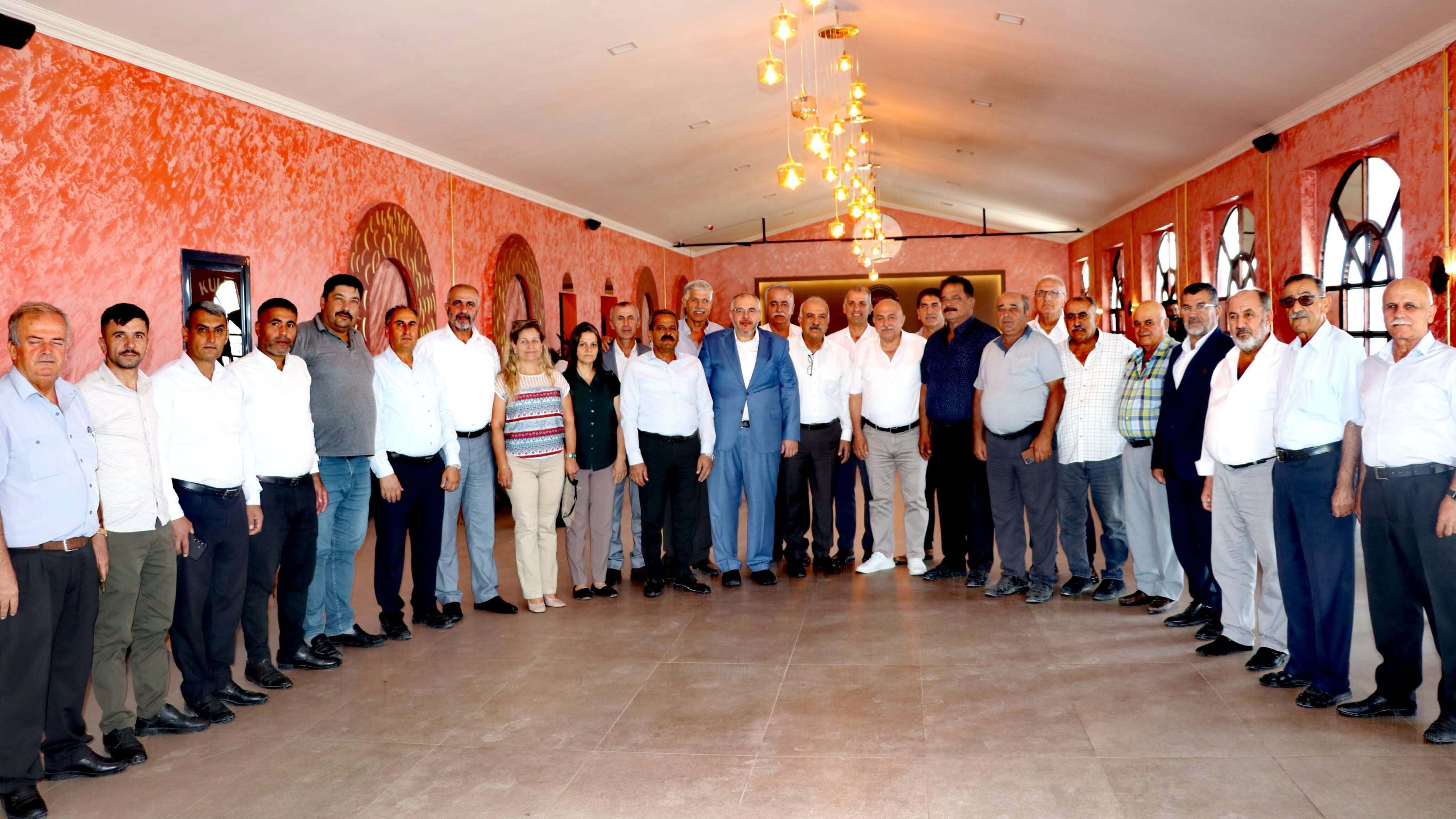 Samandağ’ın Sorunları 32 Muhtarla Masaya Yatırıldı