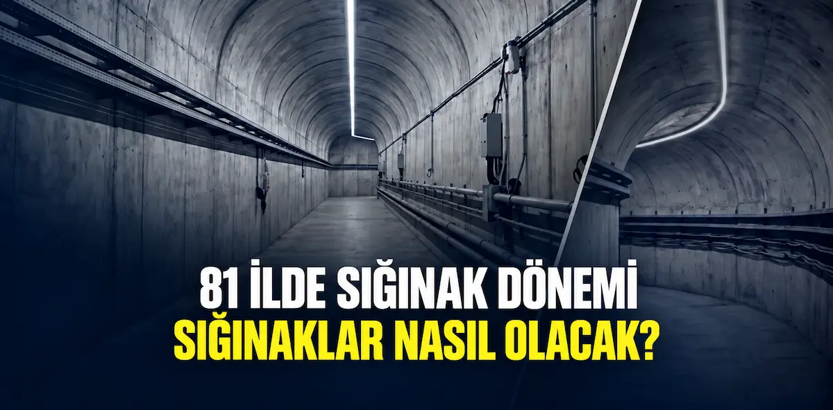 Sığınaklar Hızla İnşa Ediliyor: Olası Savaş ve Afetlere Karşı Hazırlık Mı?