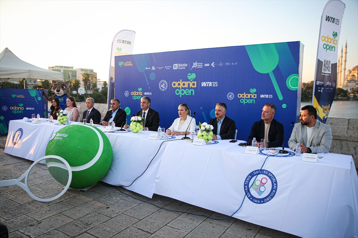 WTA 125 Adana Open Tenis Turnuvası'nın basın toplantısı yapıldı