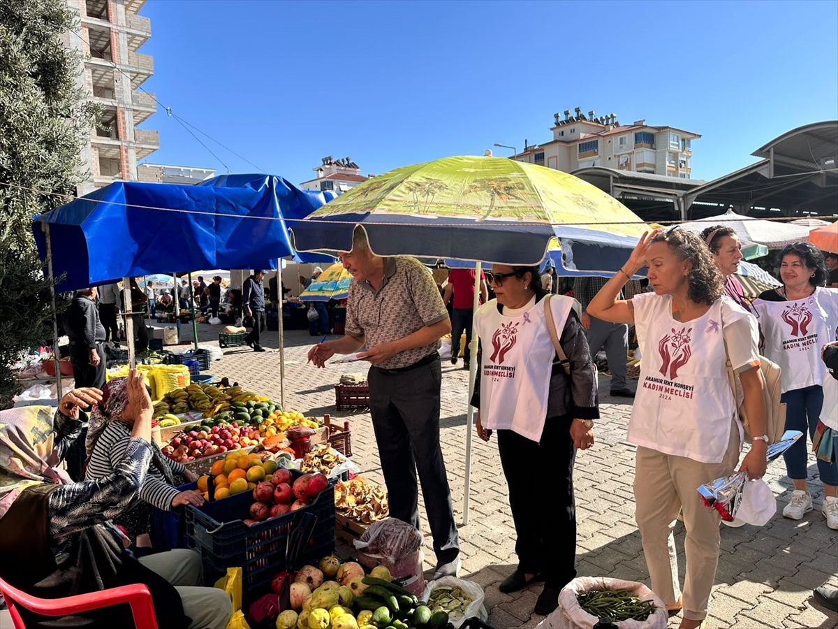 Anamur Kent Konseyi Kadın Meclisi üyeleri, üretici kadınlarla buluştu