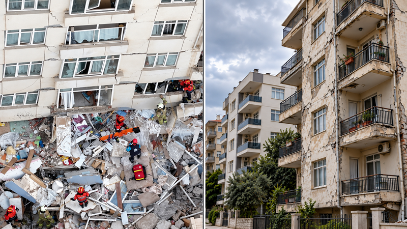 Maltepe’deki Çökme Hatay’ı Düşündürdü Depremi Atlatan Binalar Güvenli Mi
