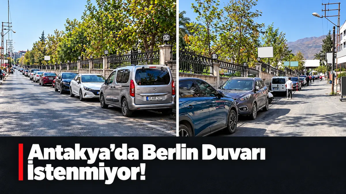 Antakya'da Üniversite Girişindeki Duvara Tepki: “Berlin Duvarı Kaldırılsın”
