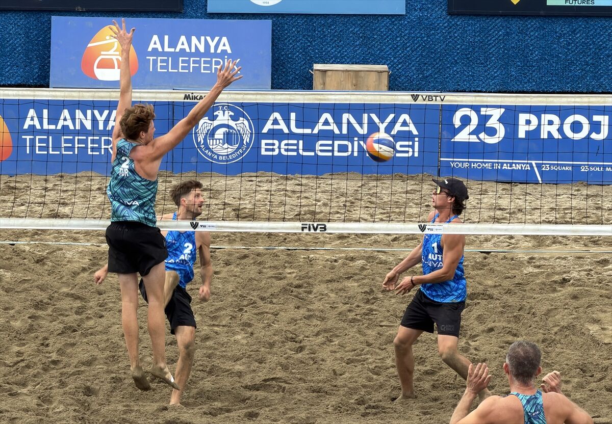 VW Beach Pro Tour-Alanya Futures Turnuvası başladı