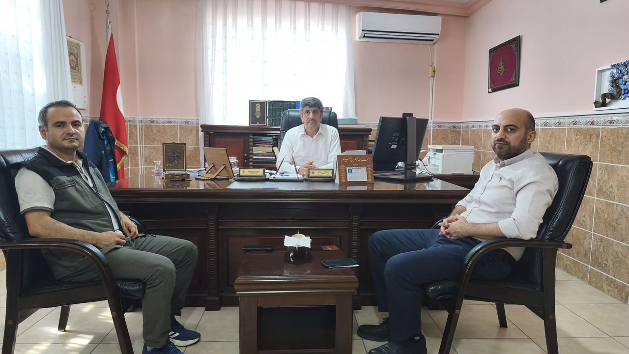 Anamur Orman İşletme Müdürü Yıldırım'dan İlçe Müftüsü Fidan'