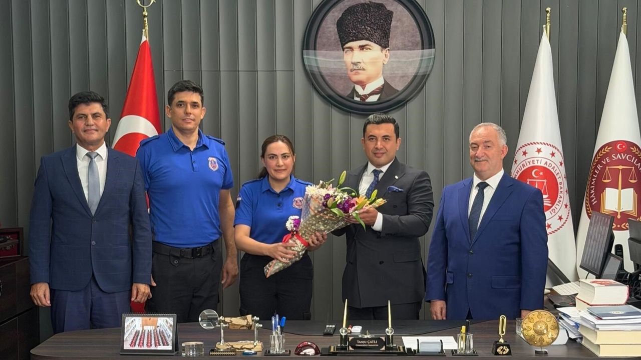 Anamur'da 'Ceza İnfaz Personeli Günü' kutlandı