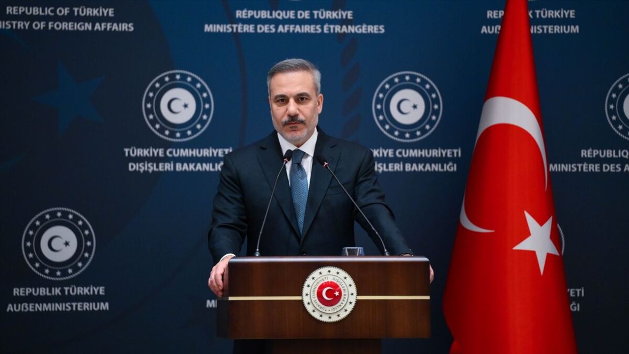 Dışişleri Bakanı Fidan, yarın Bulgaristan'a resmi ziyarette 