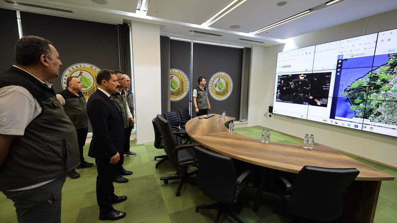 Hatay Valisi Mustafa Masatlı, Orman Bölge Müdürlüğünün yeni 