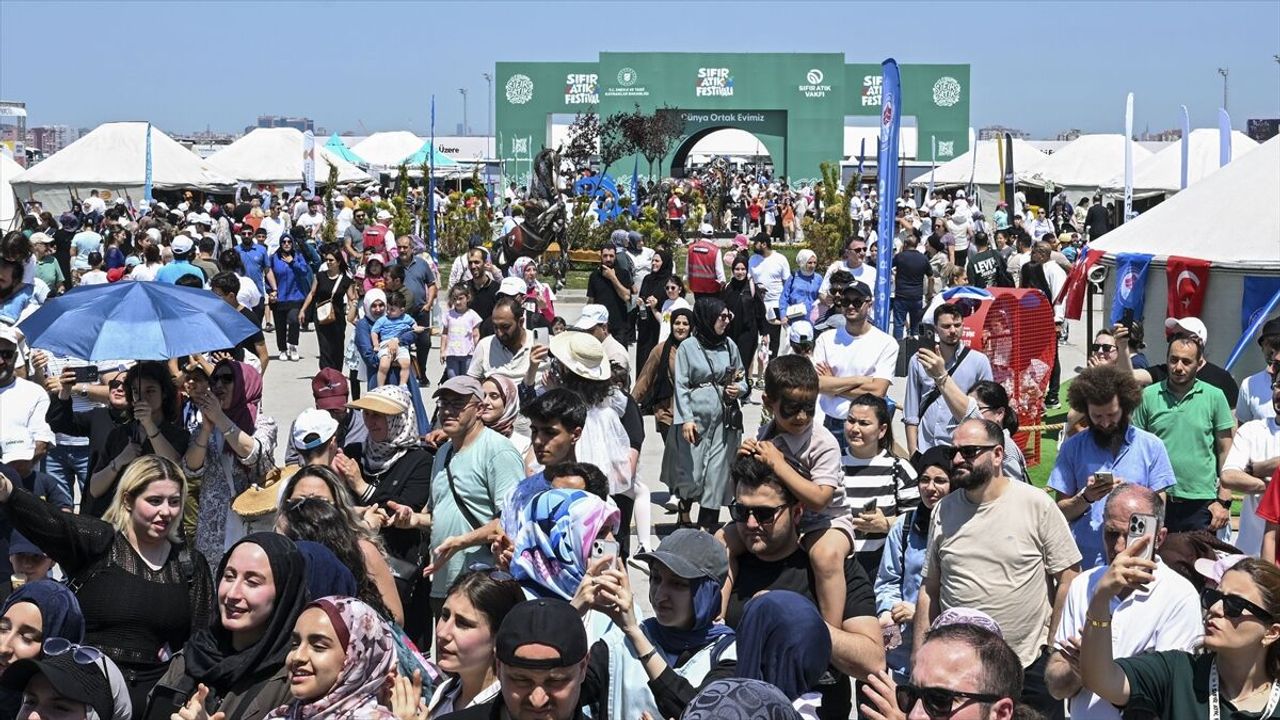 İstanbul Sıfır Atık Haftası'na 1 milyondan fazla kişi katıld