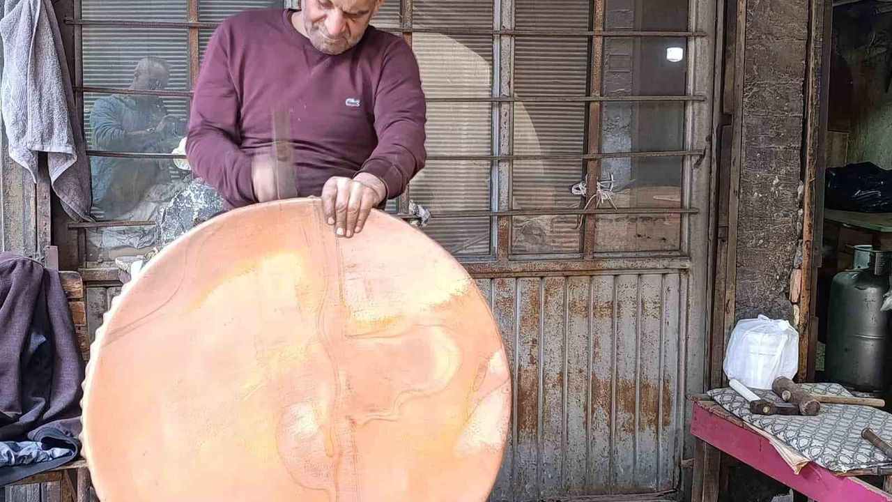 Kahramanmaraş'ta bakırcılık, kalaycılık ve demircilik zamana