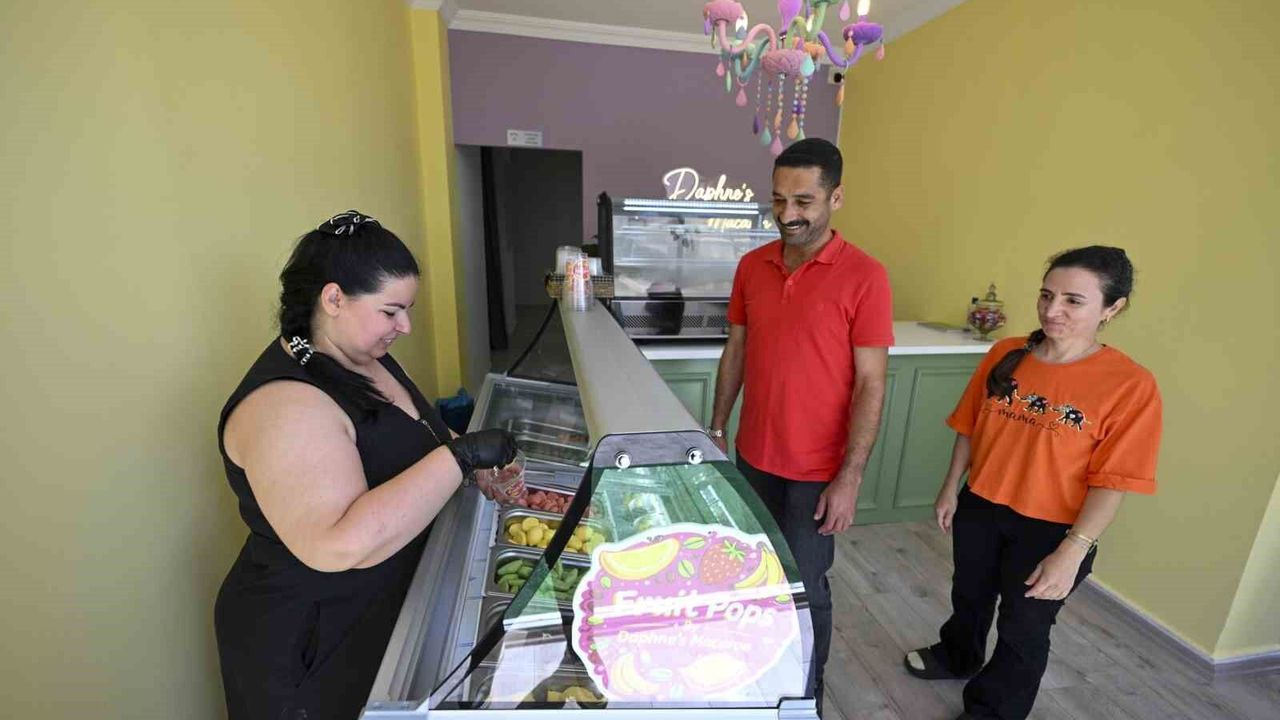 Mersin Büyükşehir Belediyesi üretici kadınları ekonomiye kaz
