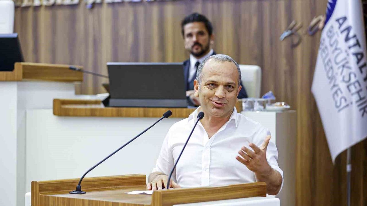 Prof. Dr. Hüseyin Çetin: 'Antalya Büyükşehir Belediyesi'nin 
