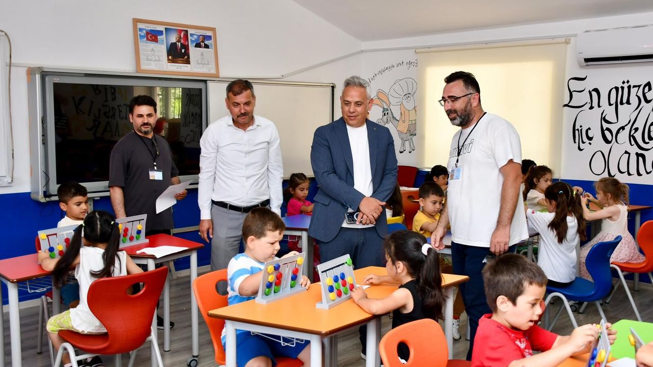 Silifke'de okul öncesi akıl ve zeka oyunları şenliği yapıldı