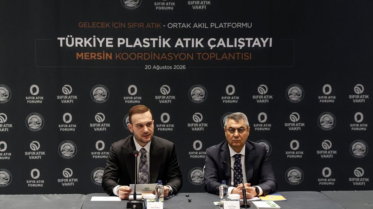 Türkiye Plastik Atık Çalıştayı Mersin Koordinasyon Toplantısı yapıldı