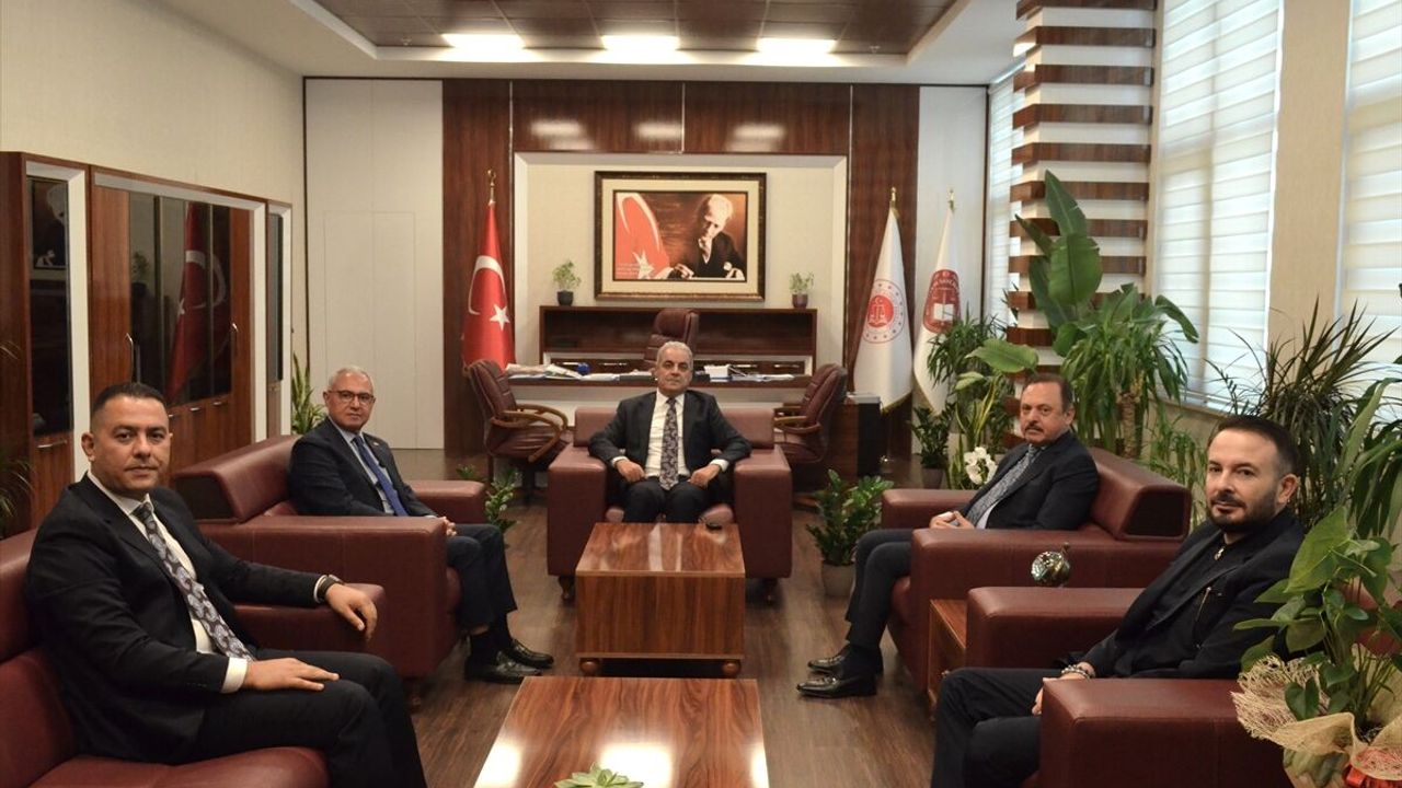 AOSB Başkanı Sütcü'den Adana BAM Cumhuriyet Başsavcısı Çelikkol'a ziyaret