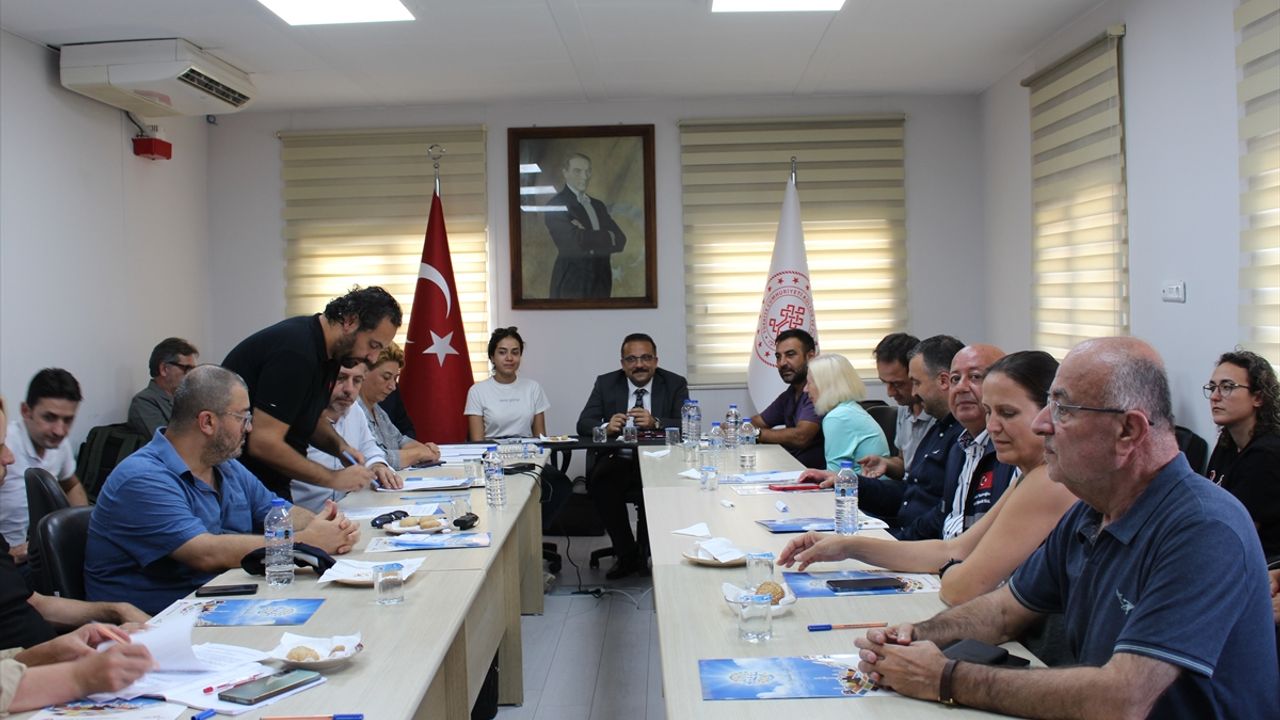 Kültür Varlıkları ve Müzeler Genel Müdür Vekili Birol İnceciköz, Hatay'da konuştu